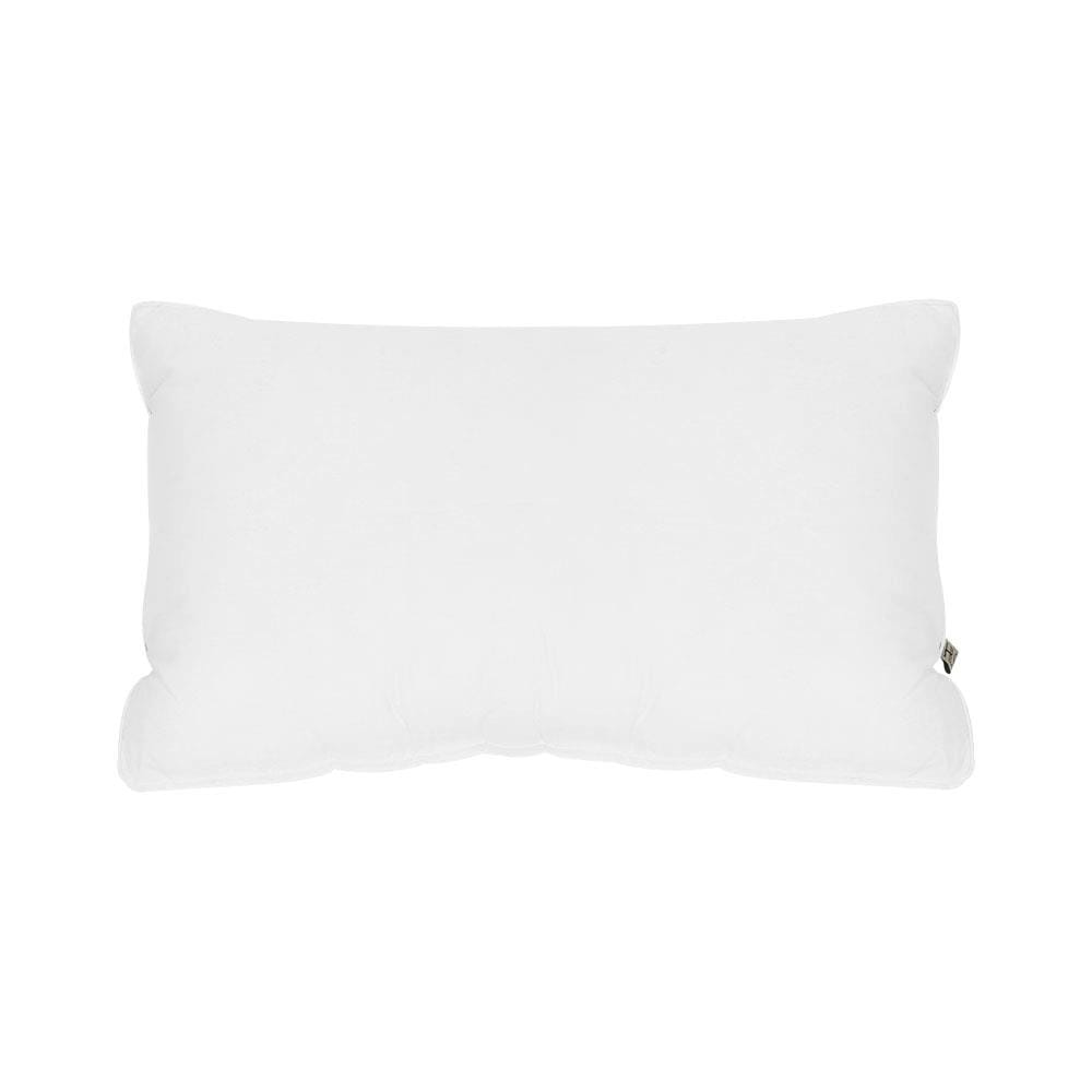 หมอนหนุน ขนห่านเทียม HOME LIVING STYLE DOWN ALTERNATIVE MEDIUM 19x29 นิ้ว สีขาว