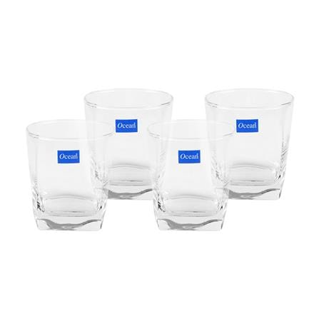 แก้วน้ำ 280ml OCEAN GLASS PLAZA แพ็ค 4 ใบ