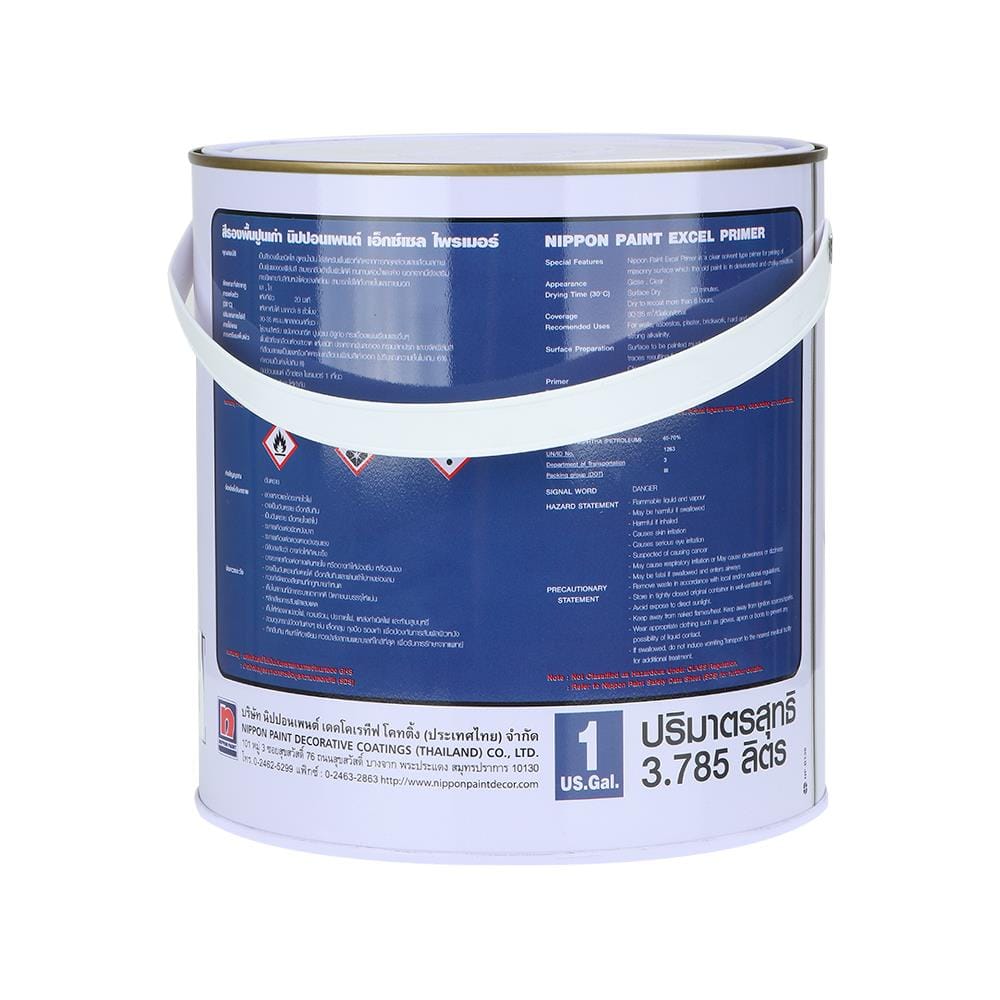 สีรองพื้นปูนเก่า ชนิดด้าน NIPPON PAINT EXCEL PRIMER 1 แกลลอน
