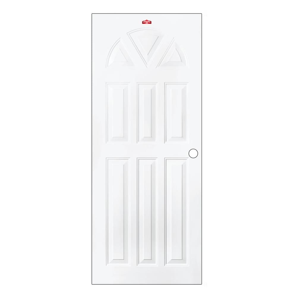 PRE-BORED STEEL EXTERIOR DOOR PROFESSIONAL DOOR B1W 79.2x199.4CM WHITE