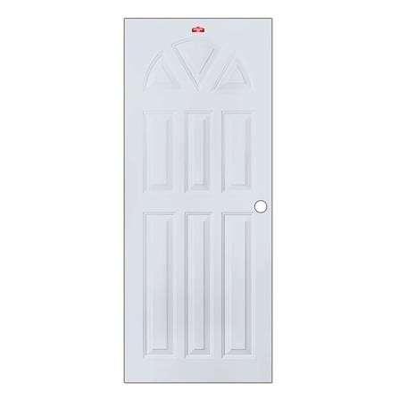 PRE-BORED STEEL EXTERIOR DOOR PROFESSIONAL DOOR B1G 79.2x199.4CM GREY
