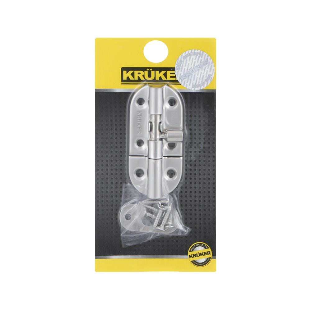 กลอนทั่วไป KRUKER 668 2 นิ้ว สีสเตนเลส