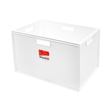 กล่องซ้อนได้ STACKO UT-38 L 39x28x25 ซม. สีขาว_0