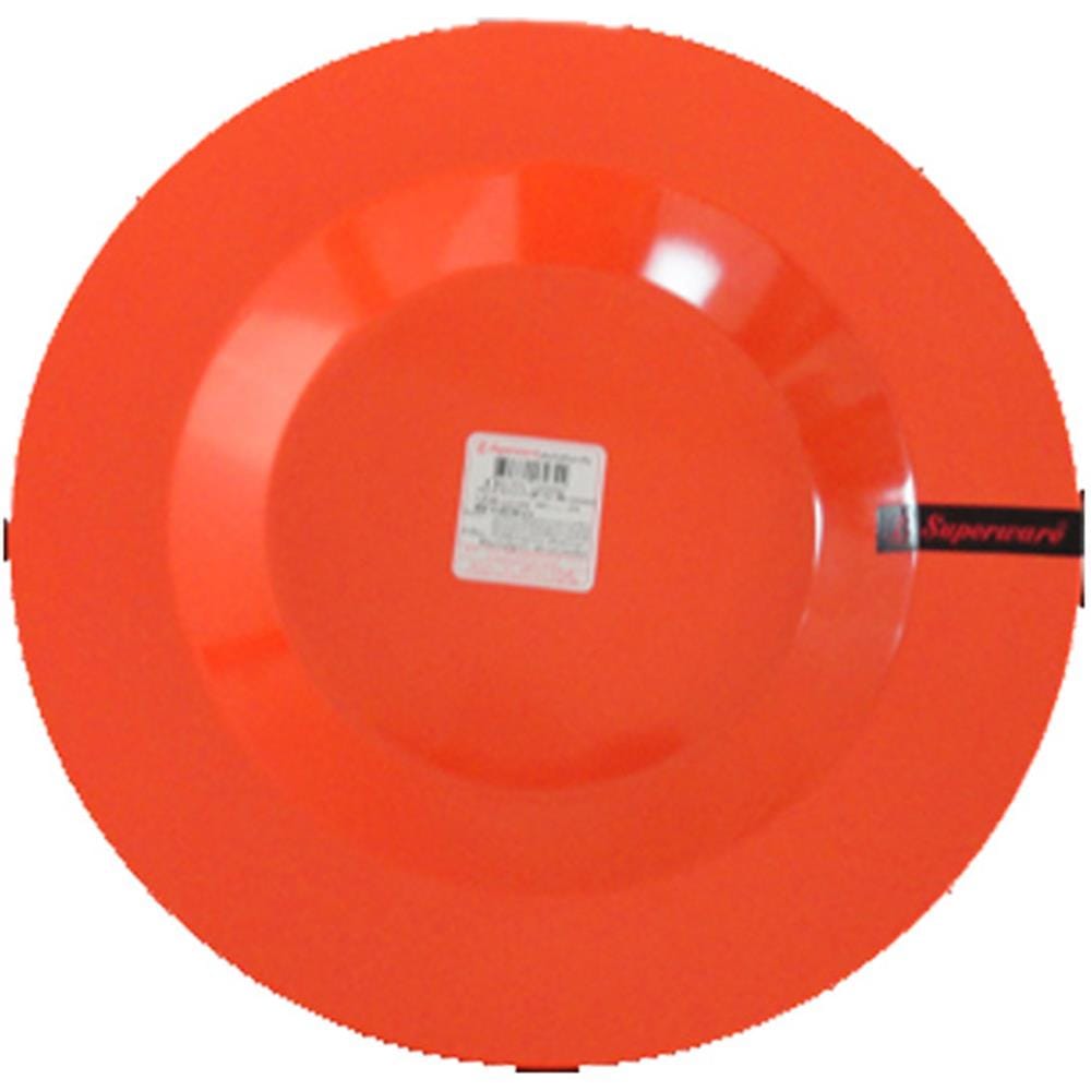 จานลึกกลมเมลามีน 9 นิ้ว SUPERWARE ORANGE