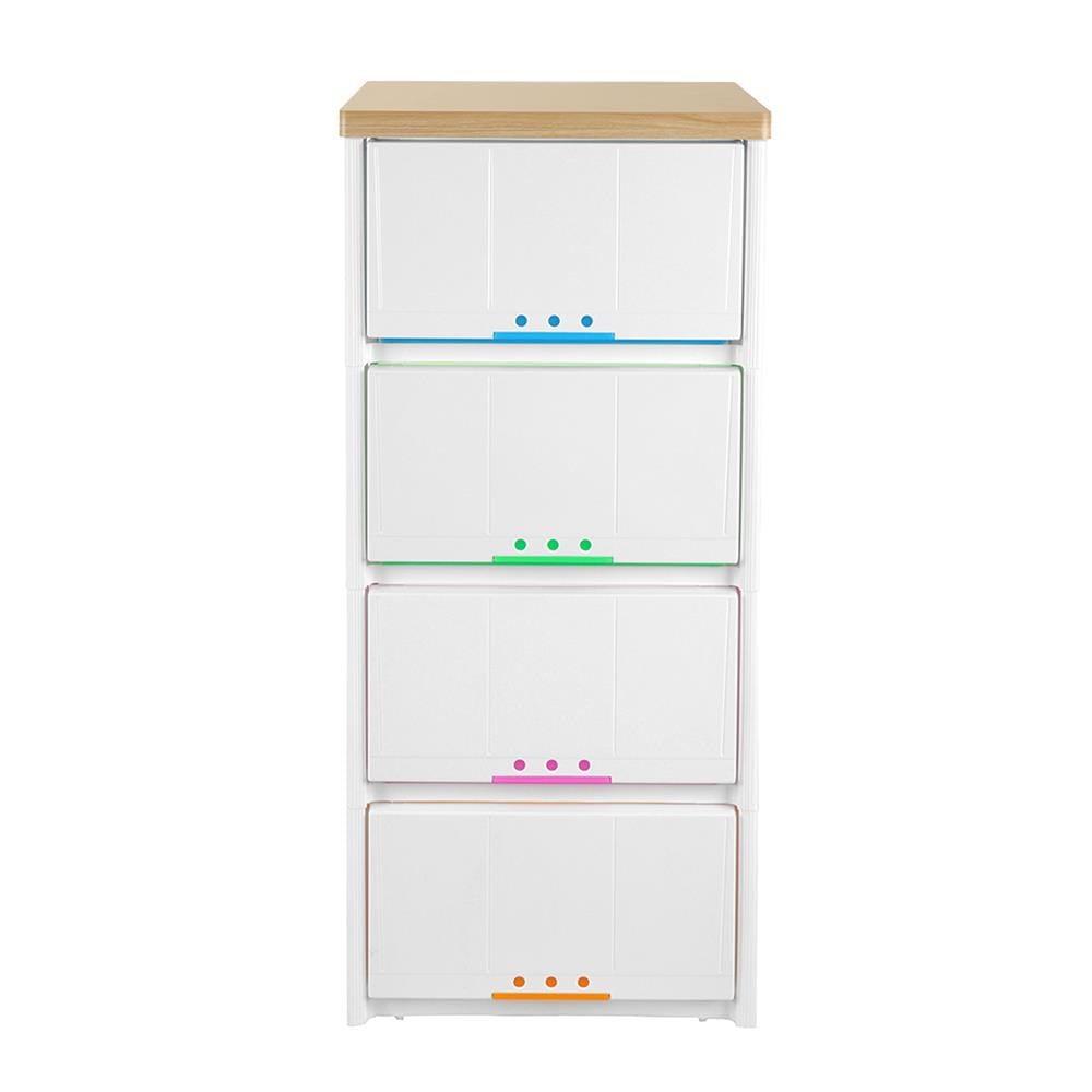 4-TIER DRAWER UNIT STACKO 1300MCTW 40X45X91CM