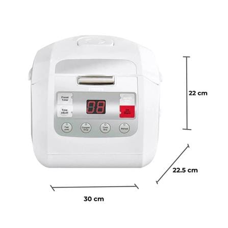 หม้อหุงข้าว DIGITAL PHILIPS HD3030 1 ลิตร_1