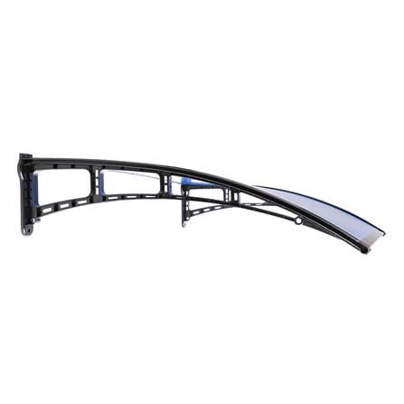 FIXED POLYCARBONATE AWNING (CLEAR) SUNSHIELD 100x150CM BLUE_1