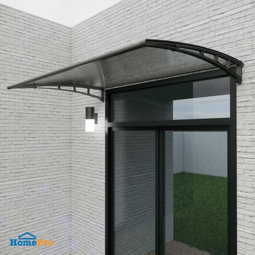 กันสาดโพลีคาร์บอเนต ผิวใส SUNSHIELD 100x150 ซม. สีใส