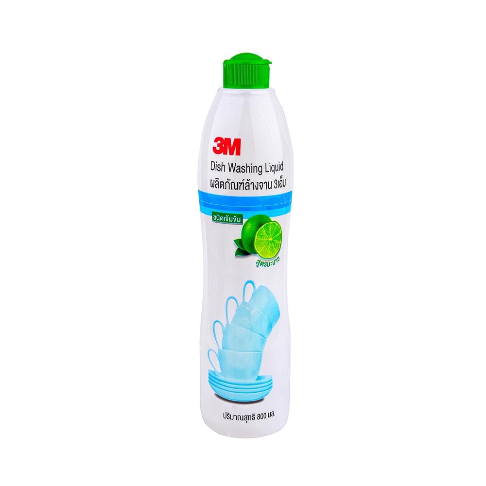 น้ำยาล้างจาน 3M 800ml LEMON