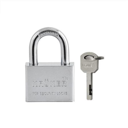 กุญแจลูกปืน KRUKER 681-5 50 มม. สีสเตนเลส_0