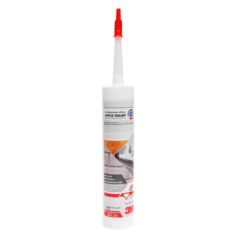 อะคริลิกซีลแลนท์ 3M HIGH ELASTIC 300 มล. สีขาว