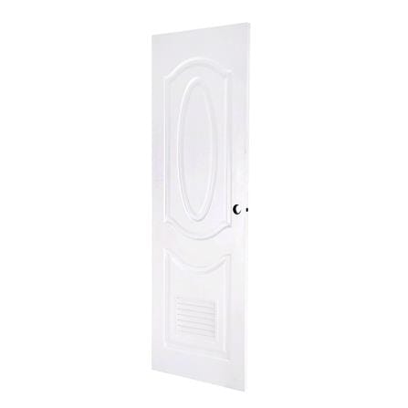 ประตูห้องน้ำ UPVC AZLE PZ2 70X200 ซม. สีขาว เจาะลูกบิด_1