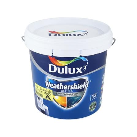 สีน้ำทาภายนอก ชนิดกึ่งเงา DULUX WEATHERSHIELD ULTIMA BASE A 9 ลิตร_0