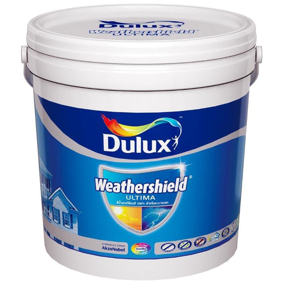 WATER-BASED EXTERIOR PAINT DULUX WEATHERSHIELD ULTIMA BASE C SEMI-GLOSS 3L
