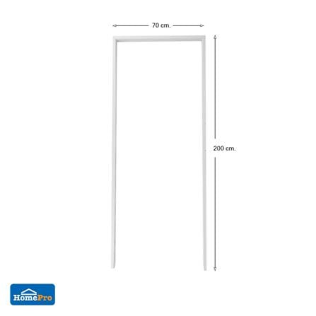วงกบประตู UPVC AZLE 70X200 ซม. สีขาว_4
