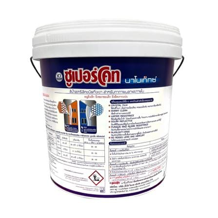 สีน้ำทาภายนอก ชนิดกึ่งเงา DULUX SUPERCOTE NANOTEX BASE D 9 ลิตร_1
