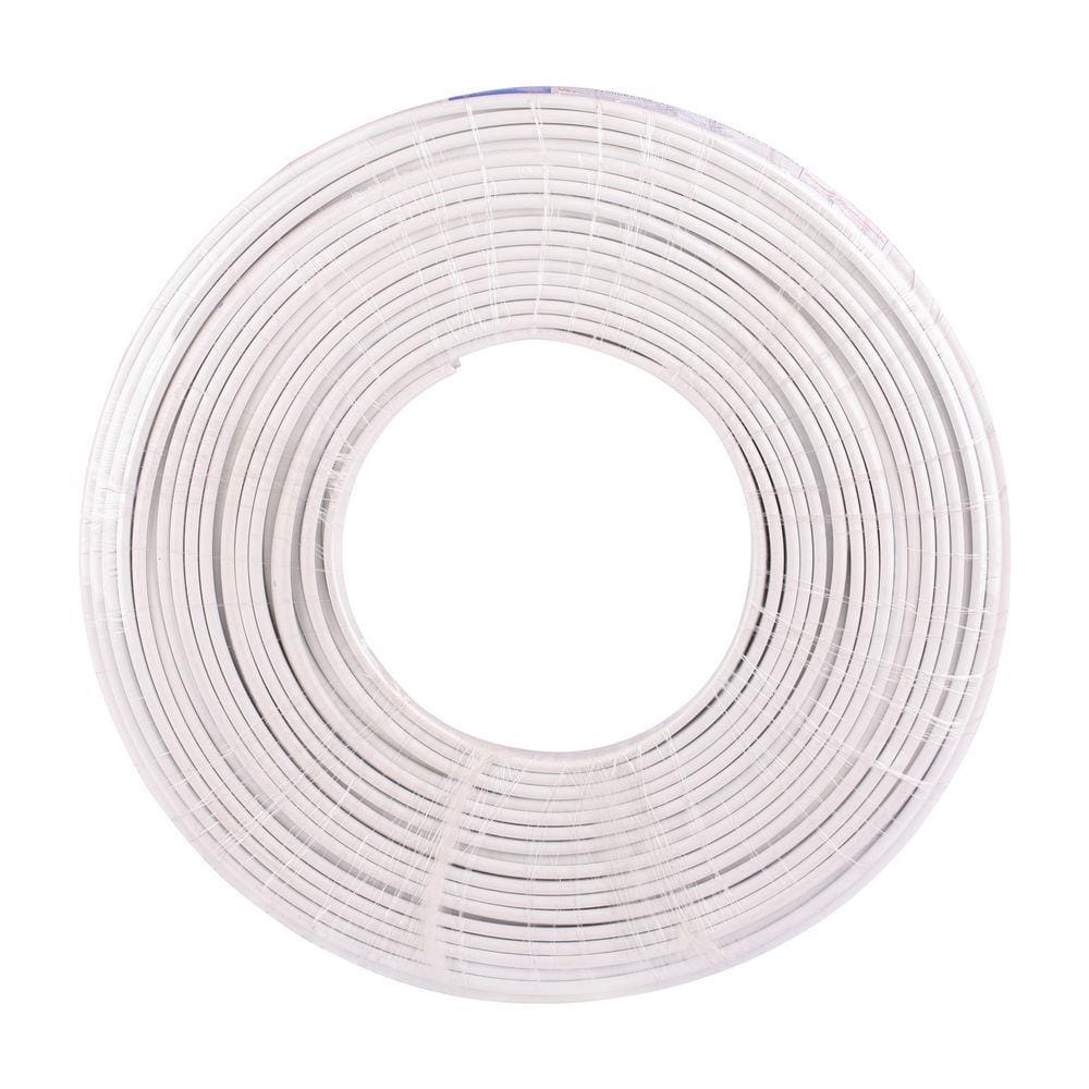 สายไฟ VAF-G BCC 2x2.5/2.5 ตร.มม. 100 ม. สีขาว