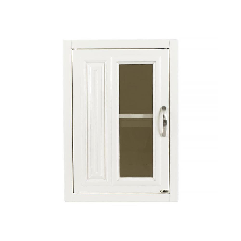 ตู้แขวนบานเดี่ยว PP CABIN 48x67.5 ซม. สีขาว