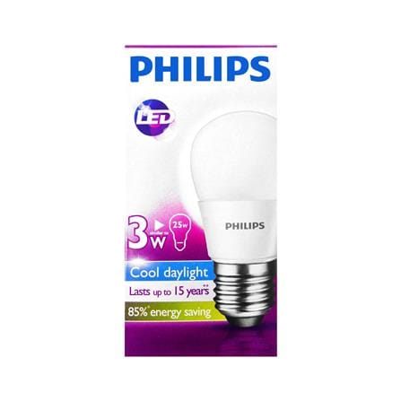 หลอด LED PHILIPS BULB 3 วัตต์ DAYLIGHT E27_1