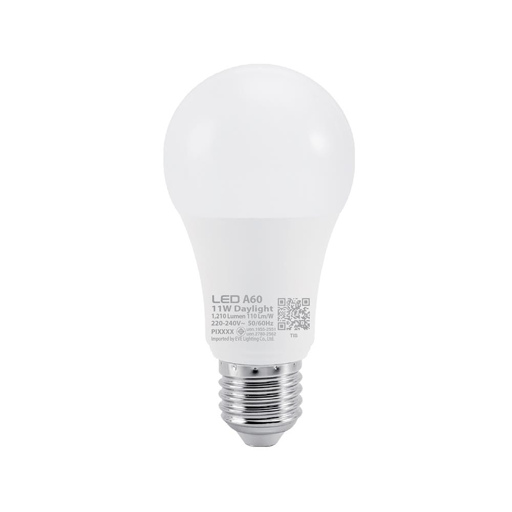 หลอดไฟ LED EVE A60 11 วัตด์ DAYLIGHT