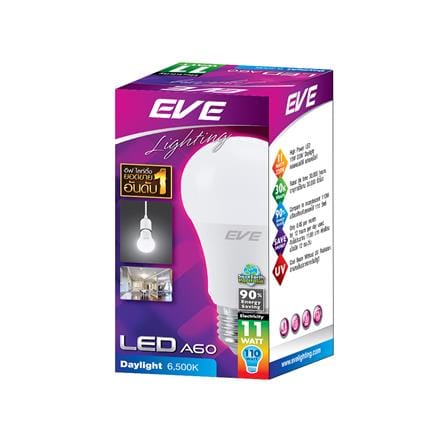 หลอดไฟ LED EVE A60 11 วัตด์ DAYLIGHT_2