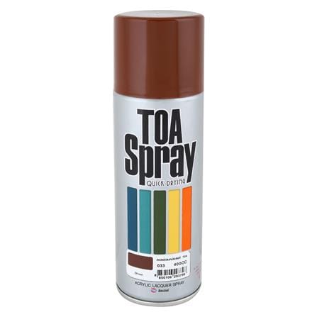 สีสเปรย์ TOA 33 BROWN 400 ซีซี