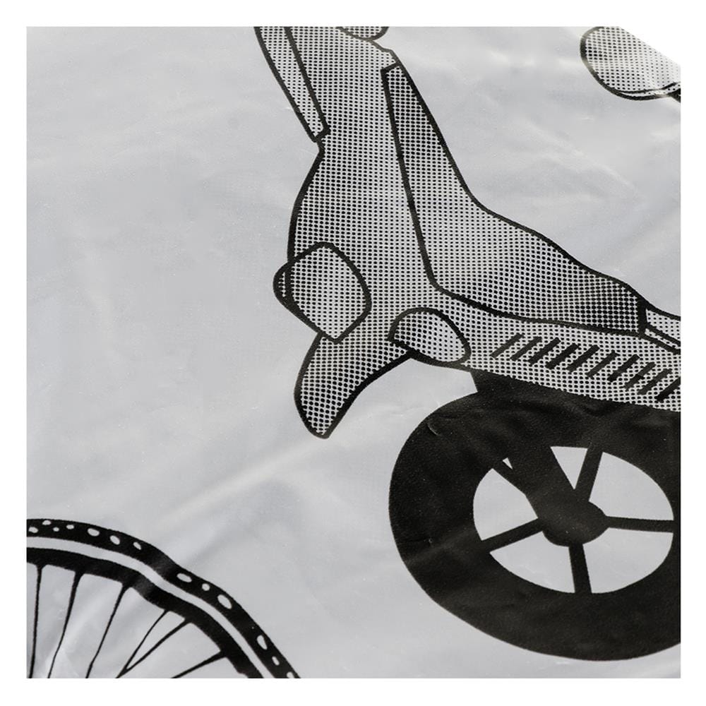 BIKECYCLE/MOTORCYCLE COVER PLIM #GRAY