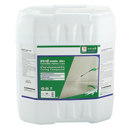 น้ำยาบ่มคอนกรีต จระเข้ ADMIX CURE 20 ลิตร