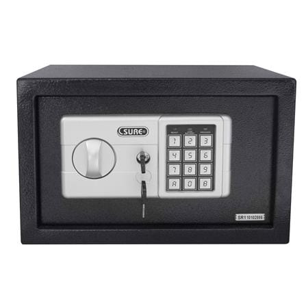 ตู้นิรภัย ELECTRONIC SURE ES-1A สีดำ_1