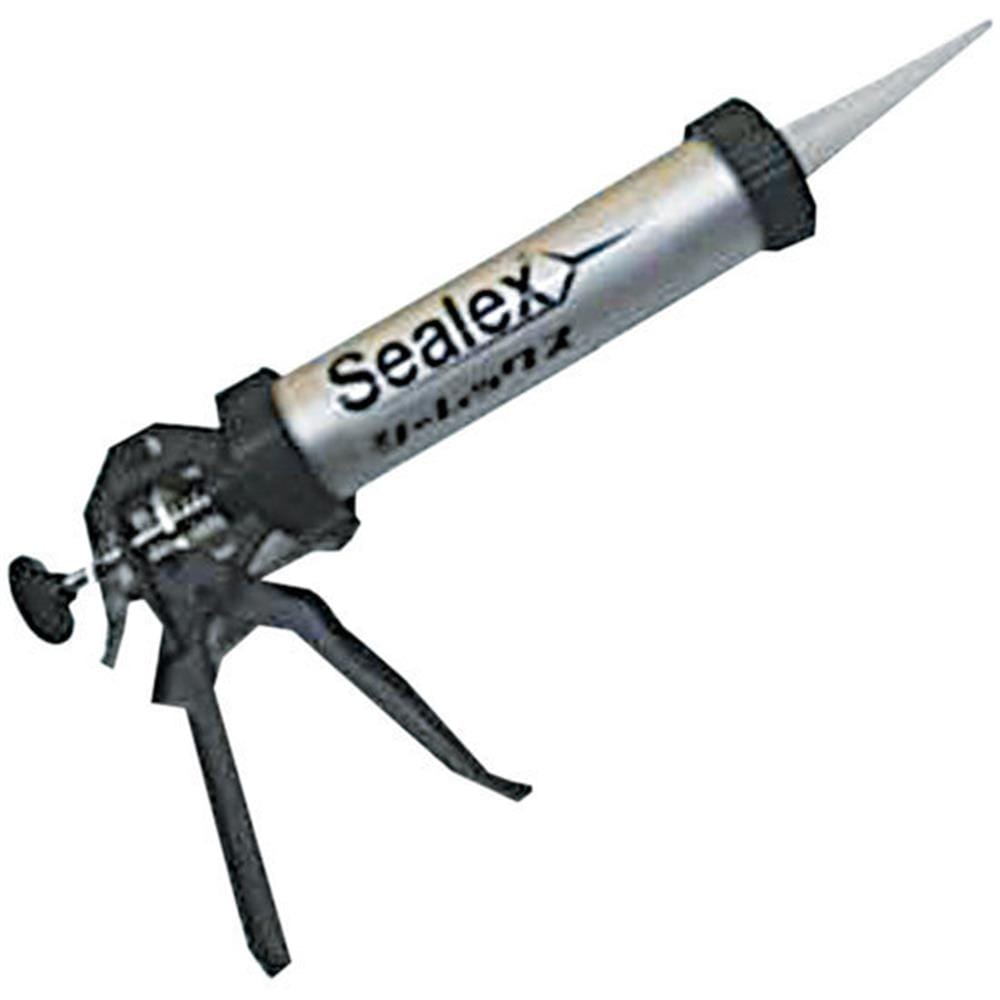 ปืนยิงซิลิโคนแบบอะลูมิเนียม SEALEX  AL กระบอก 9 นิ้ว สีเงิน