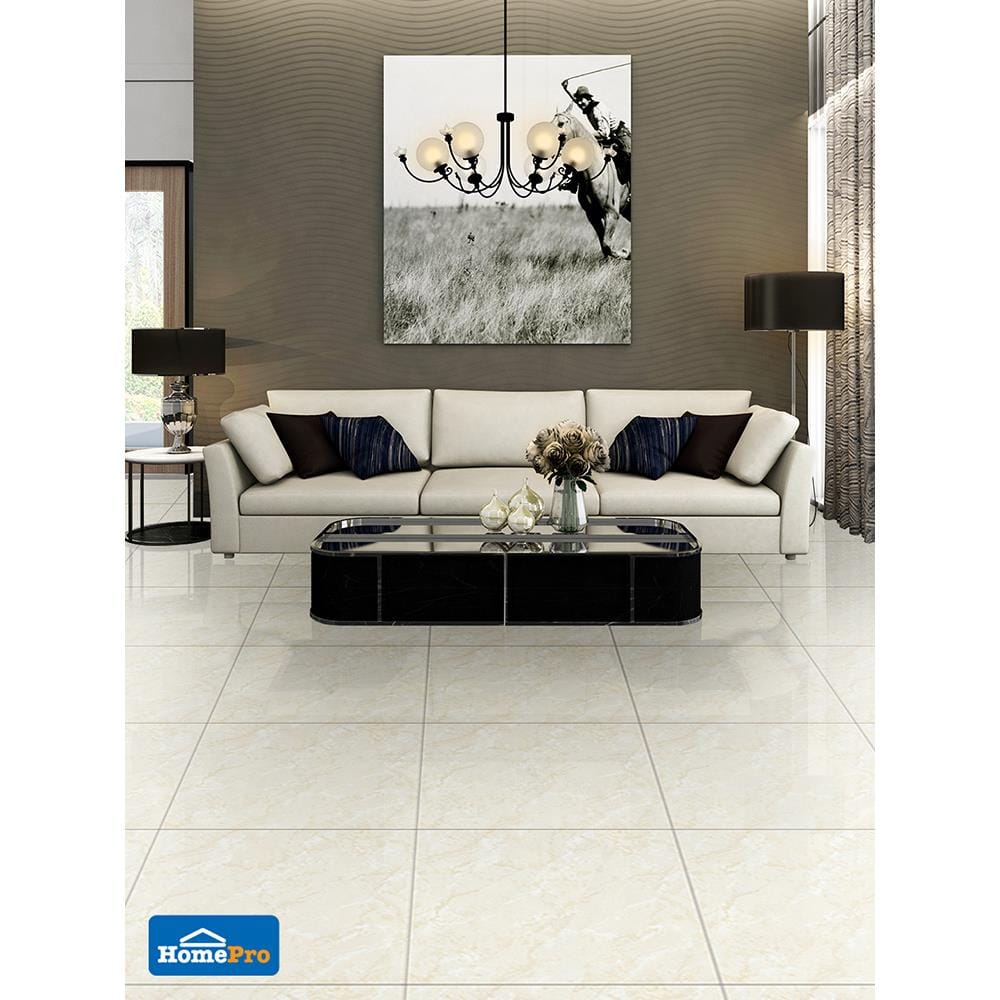 FLOOR TILE 60x60CM KABALA NANO CREAM 1.44M2