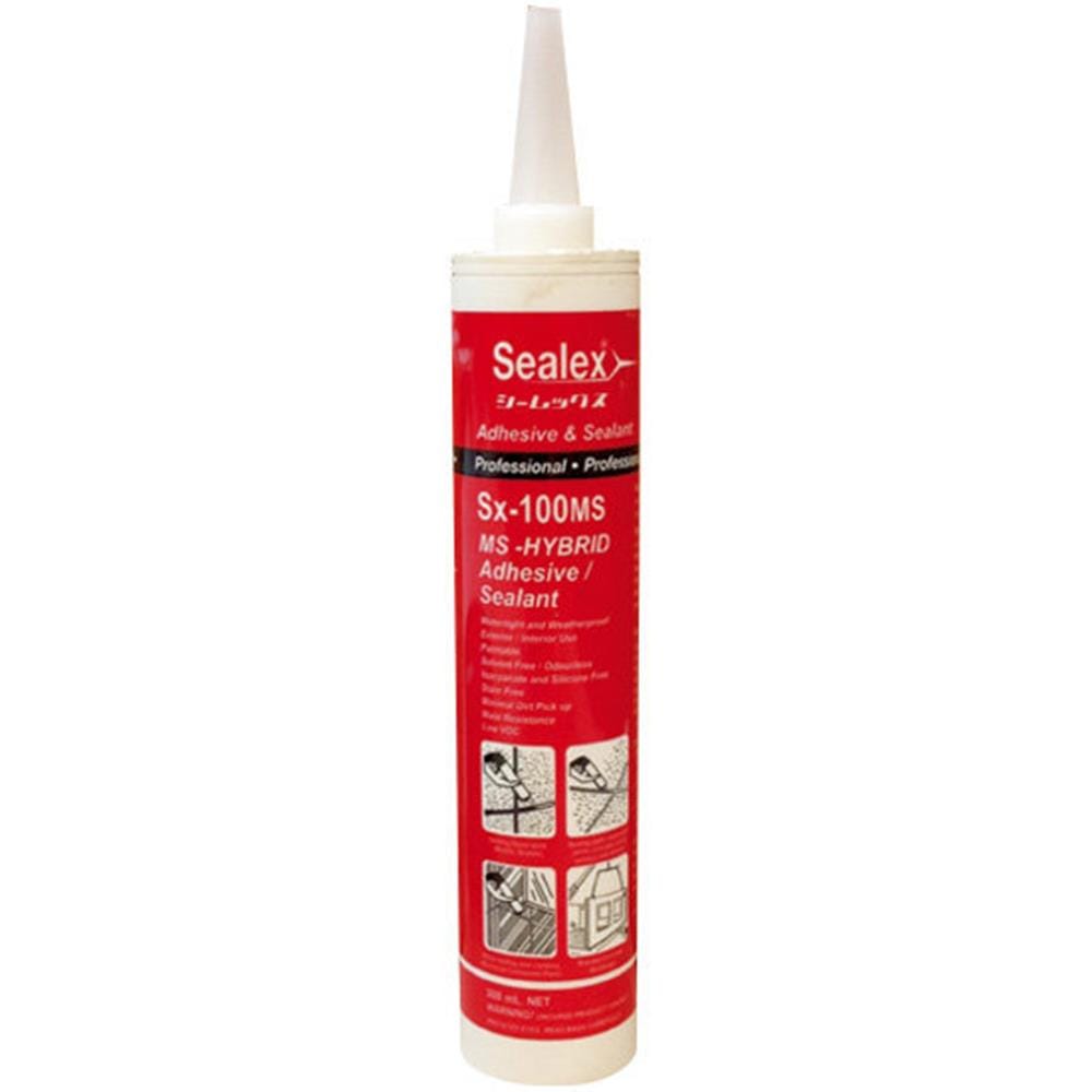 โพลีเมอร์อุดรอย SEALEX SX-100MS 300 มล. สีขาว