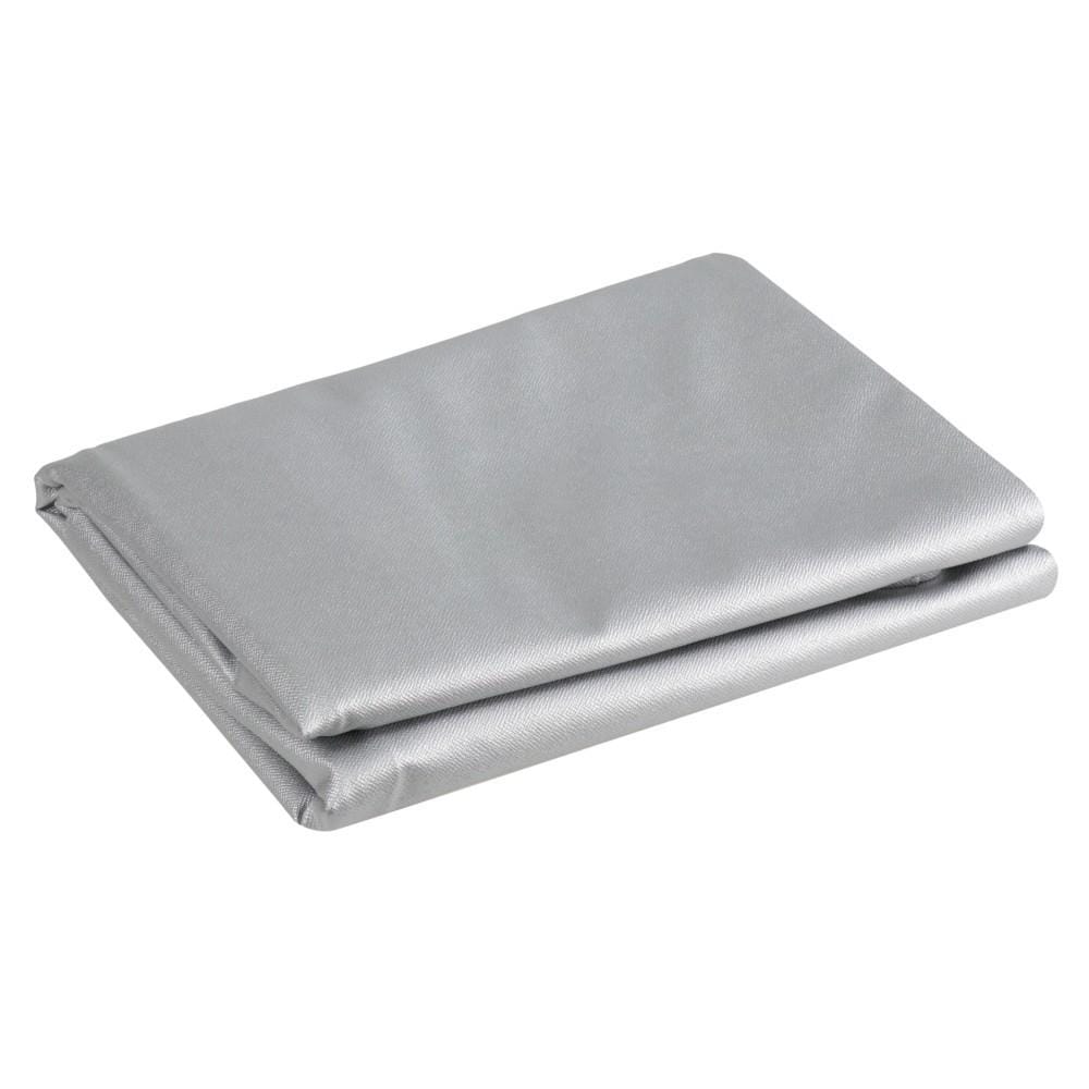 ผ้าคลุมเครื่องซักผ้าฝาหน้า 14-21 กก. CKR PLASTIC F-F003 70X74X100 ซม. สีเงินใส