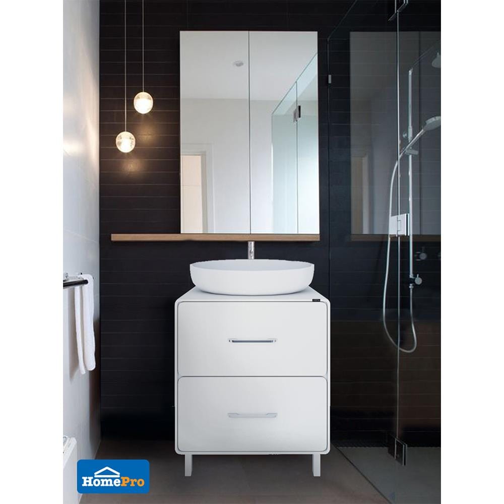 VANITY WASHBASIN WITH CABINET MOYA VC-1322 WHITE
