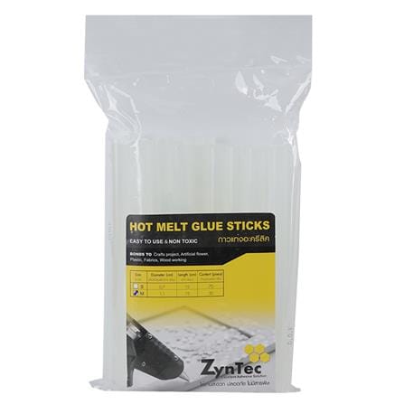 กาวแท่ง ZYNTEC 1/2 นิ้วx15 ซม. 30 ชิ้น/ชุด_1