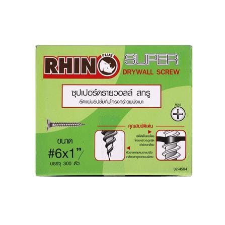 สกรูไดร์วอลล์ TF RHINO 6X1 นิ้ว 300 ชิ้น_1
