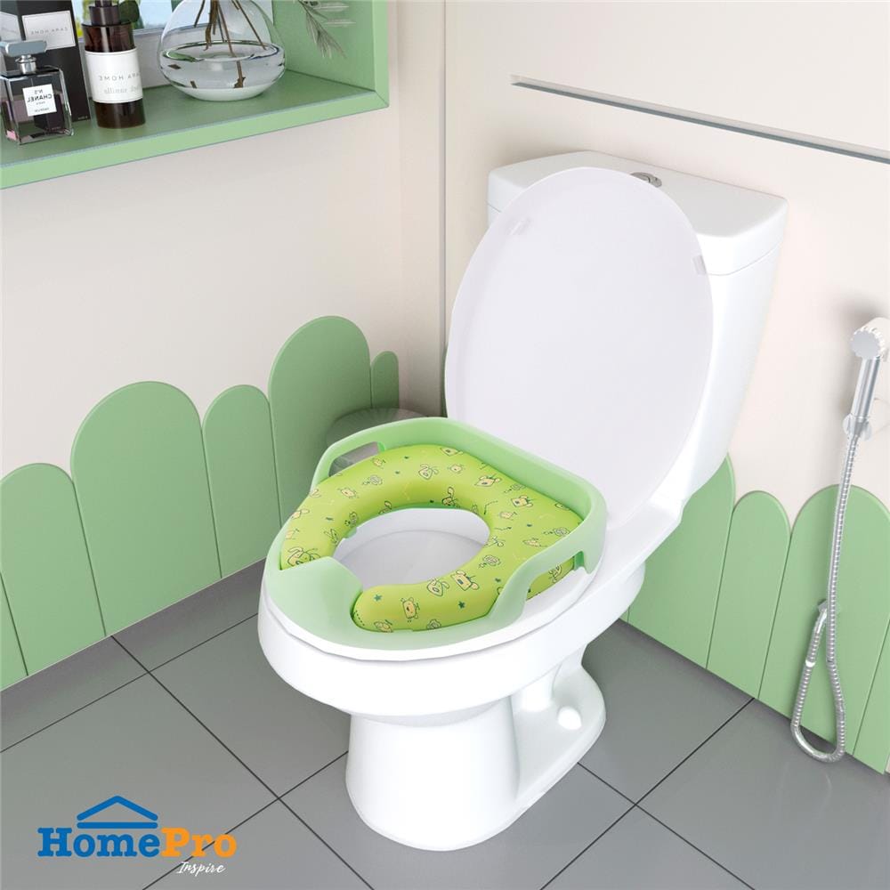 ฝารองนั่งเด็กเสริมฟองน้ำ PM2399-D47 สีเขียว
