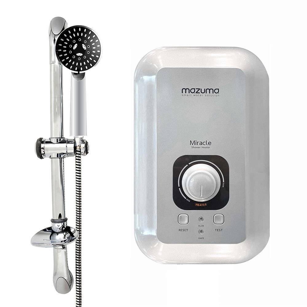 เครื่องทำน้ำอุ่น MAZUMA MIRACLE 3500 วัตต์ สีเงิน