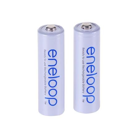 ถ่านชาร์จ PANASONIC AA ENELOOP 3MCCE แพ็ค 2 ก้อน สีขาว_1