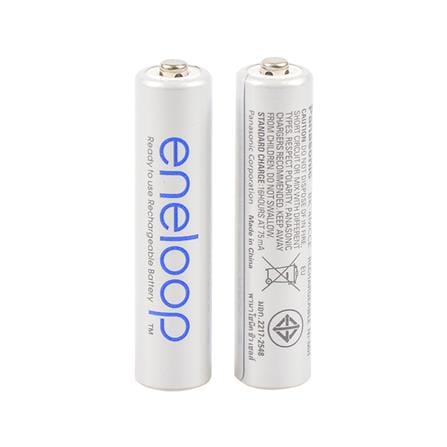 ถ่านชาร์จ PANASONIC AAA ENELOOP 4MCCE แพ็ก 2 ก้อน สีขาว_1
