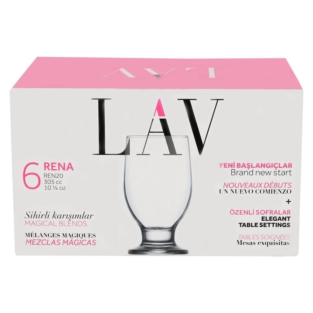 แก้วน้ำ 280ml GURALLAR RENA แพ็ค 6 ใบ