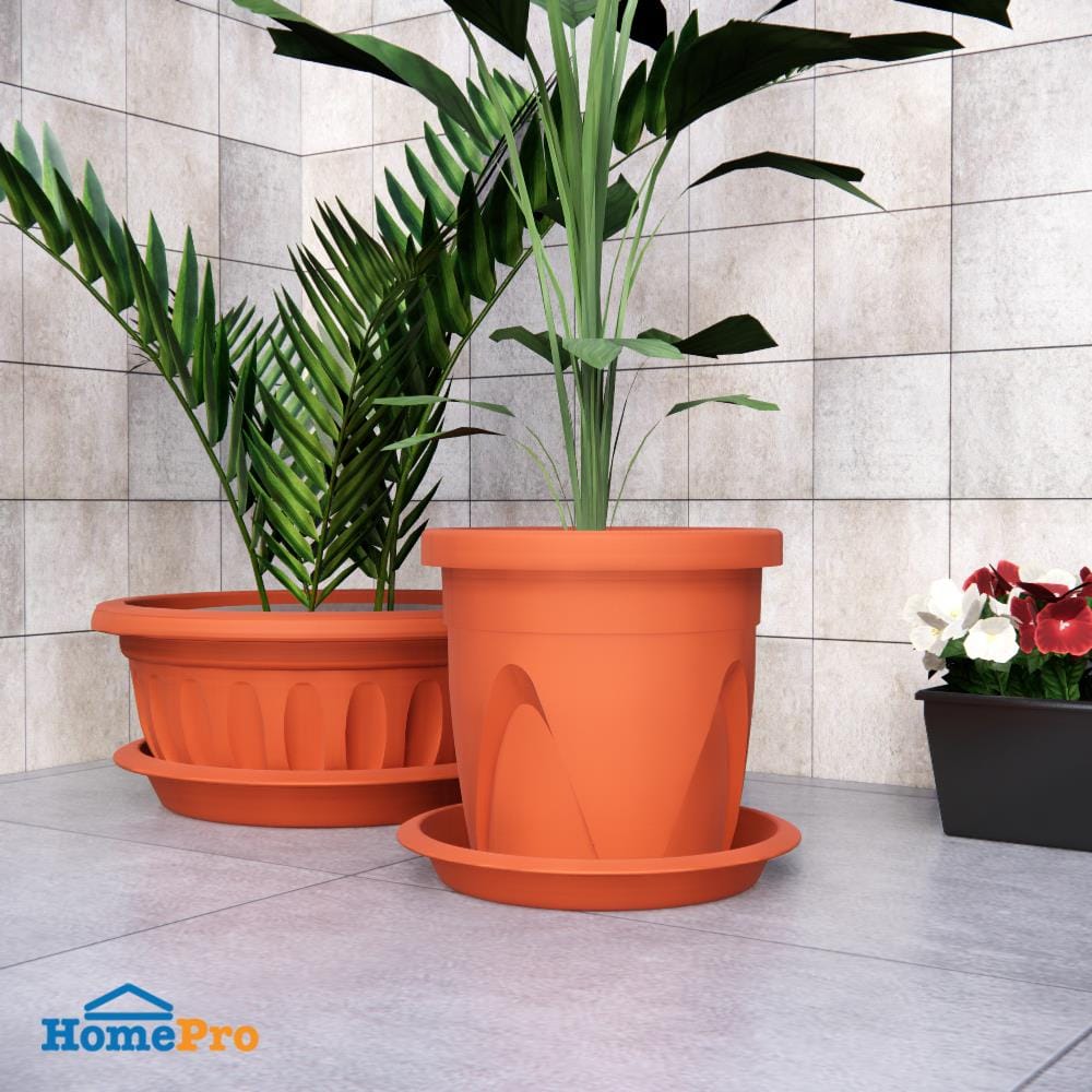 PLASTIC PLANT SAUCER BABA 912 20CM COTTA