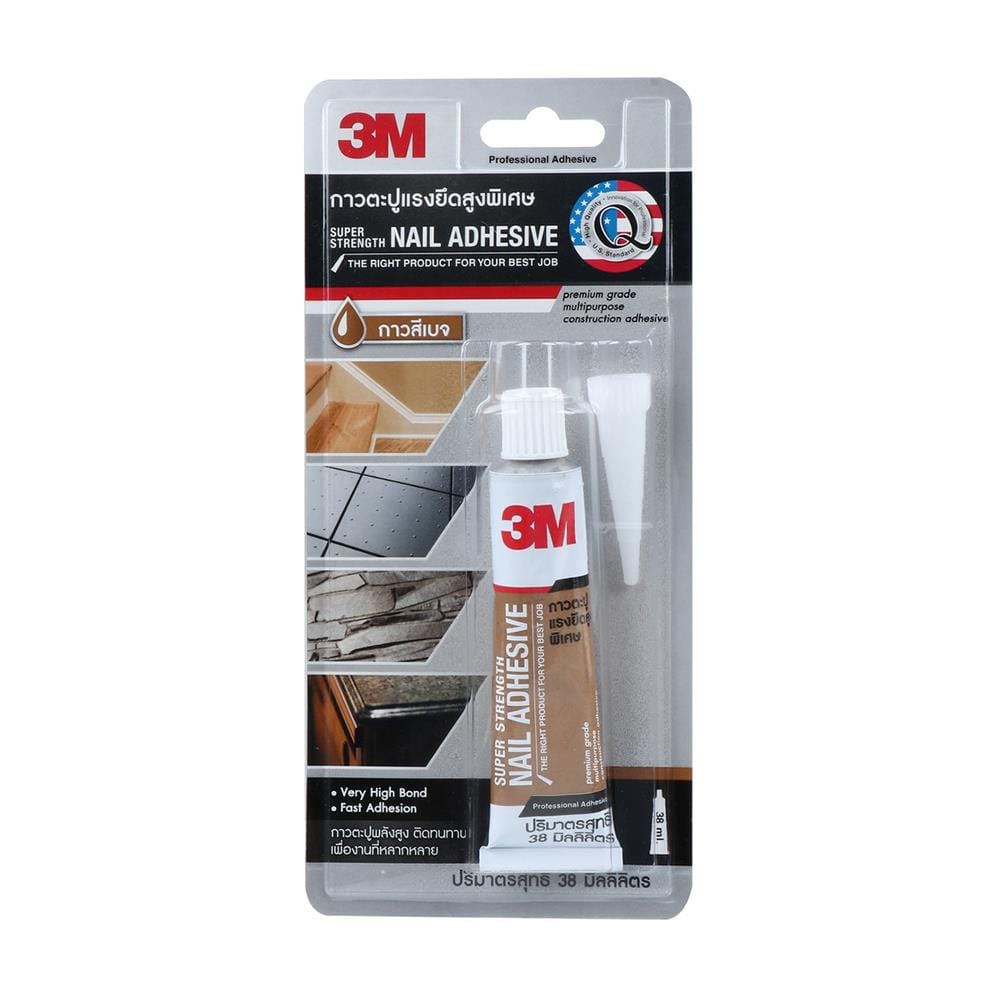 กาวตะปูแรงยึดสูงพิเศษ 3M 38 มล. สีเบจ