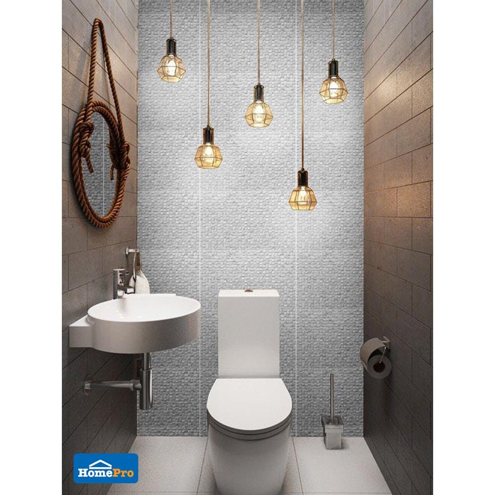WALL TILE 10x16IN COTTO LUXE SILVER 1M2