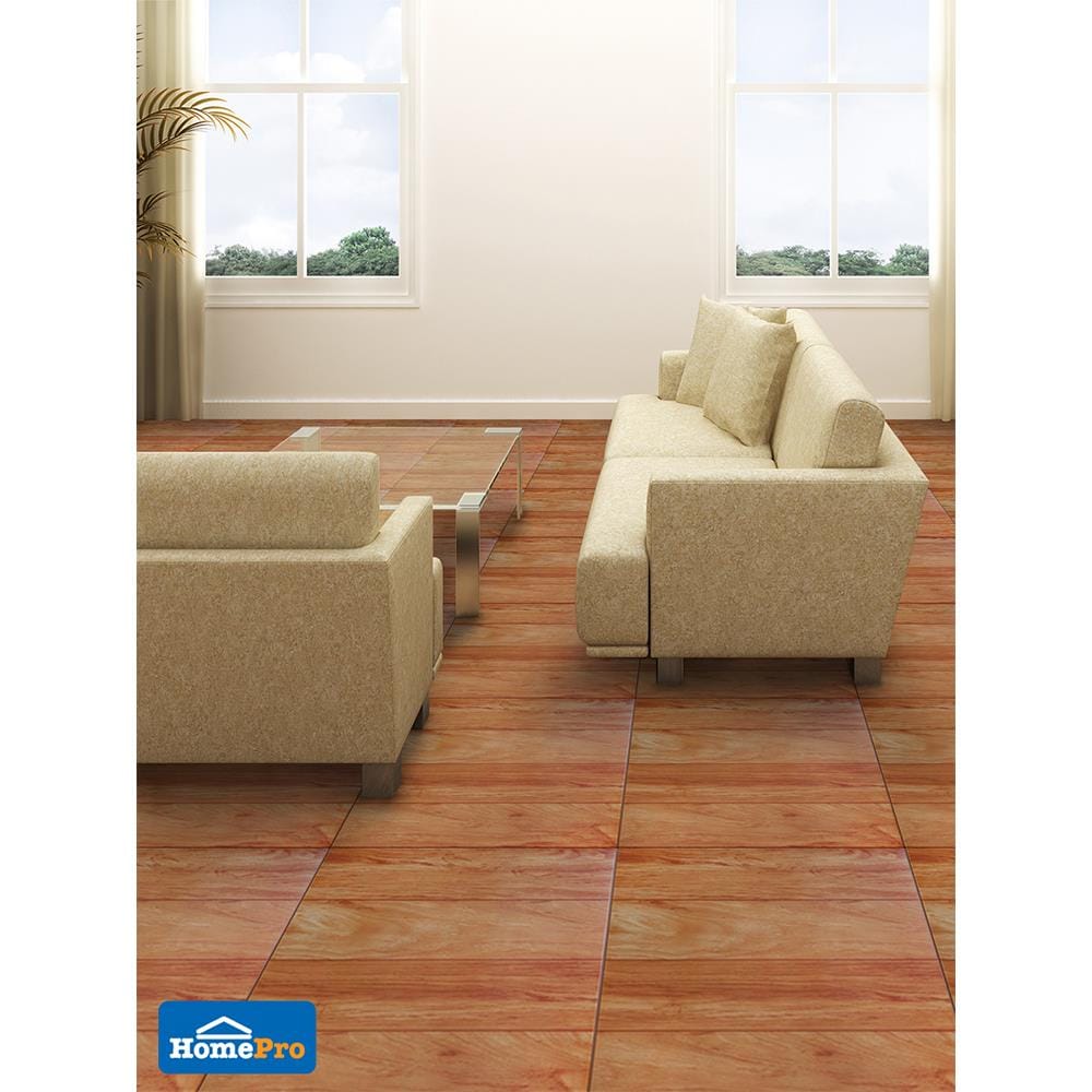 กระเบื้องพื้น 50x50 ซม. ไอริน วูด น้ำตาล 1M2