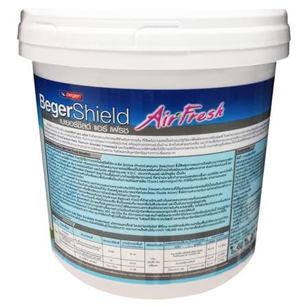 สีน้ำทาภายใน ชนิดกึ่งเงา BEGERSHIELD AIR FRESH BASE B 2.5 แกลลอน_2