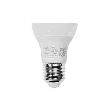 หลอด LED EVE A60 5 วัตต์ WARMWHITE E27_5