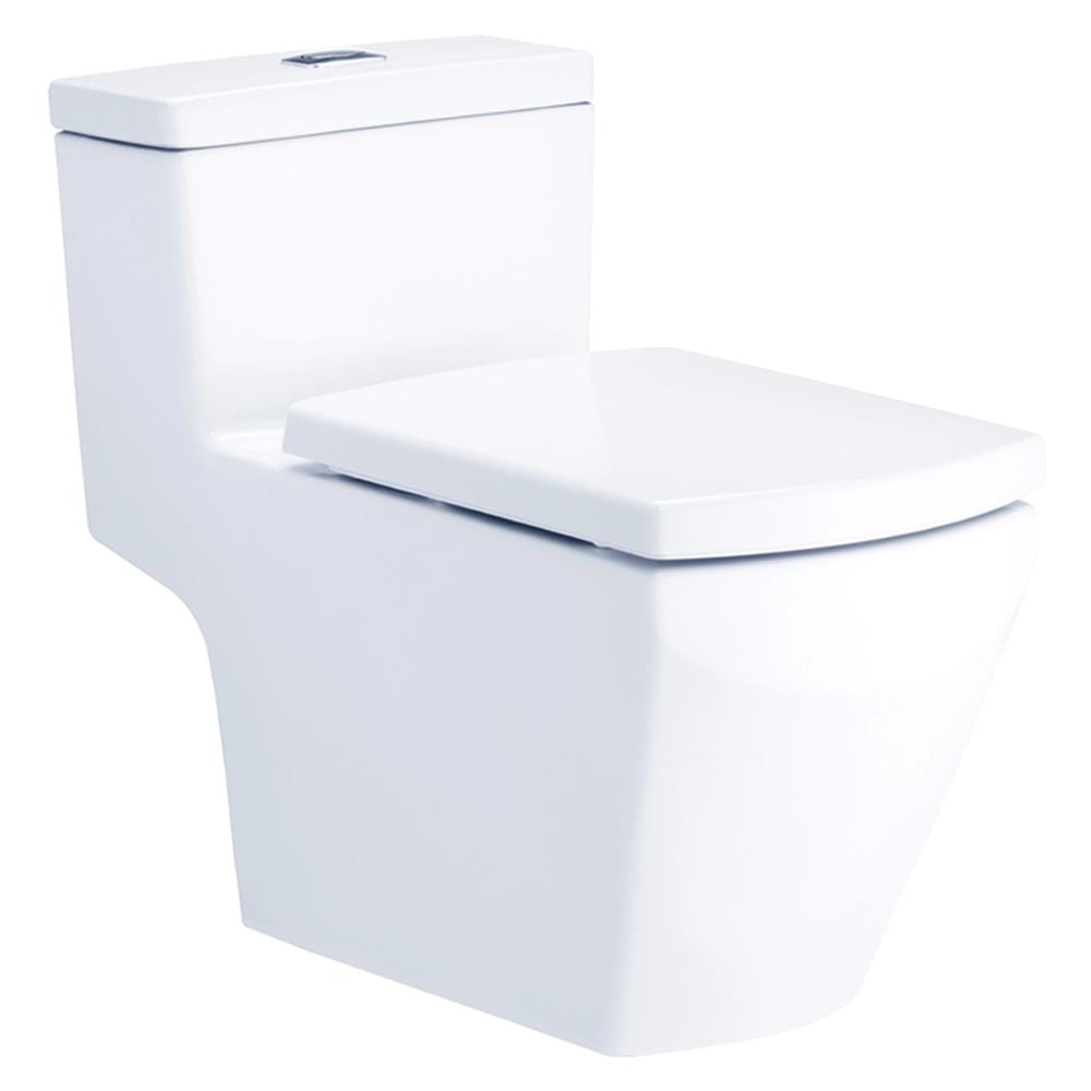 สุขภัณฑ์ 1 ชิ้น  COTTO C107127 แกรนด์ ทีทรากอน 6L สีขาว