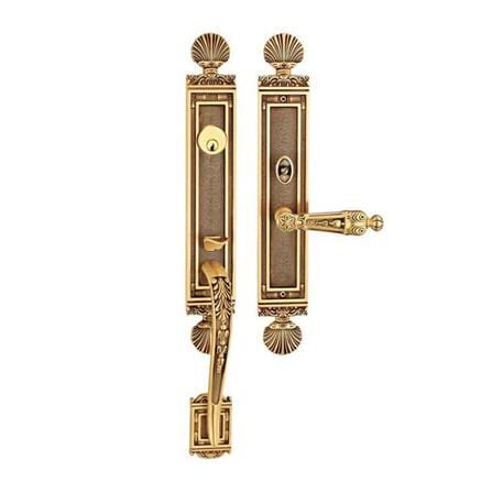 ชุดมือจับก้านโยกหลอก (DUMMY MORTISE) MUL-T-LOCK DTH-6887 OB สีทองเหลืองรมดำ