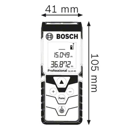 เลเซอร์ BOSCH GLM 40 40 ม.สีน้ำเงิน-ดำ_2